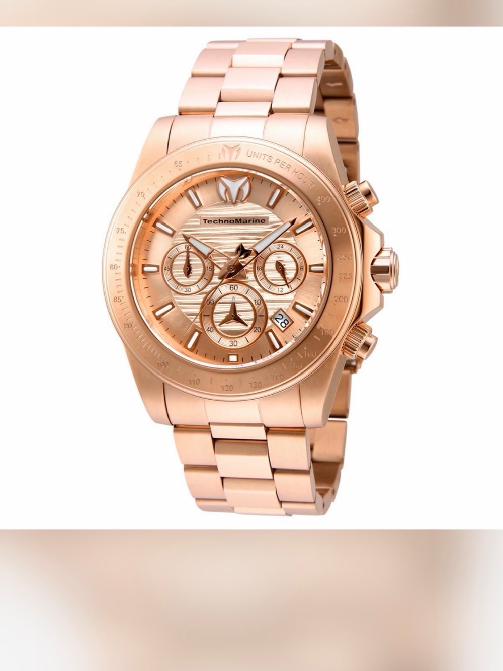 TechnoMarine Manta Ray Men's Watch - 42mm, Rose Gold